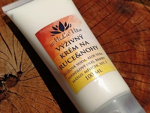 Výživný krém na ruce a nohy - Přírodní kosmetika - kopie